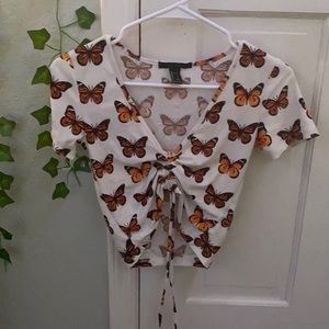 2 cute butterfly tops! 🦋